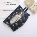 Factory wholesale new arrival custom logo printing  fashion leisure outdoor nylon folding travel shoes bag